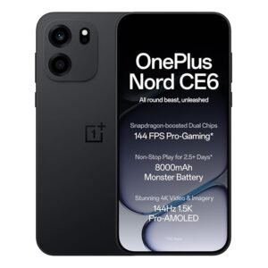 OnePlus Nord 5 5G (8GB RAM, 256GB Storage) – Snapdragon 8s Gen 3, 144FPS Gaming, Dual 50MP Camera