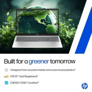 HP 15 AI Powered Laptop (Intel Core Ultra 5 125H, 16GB RAM, 512GB SSD) – 15.6" FHD IPS Display